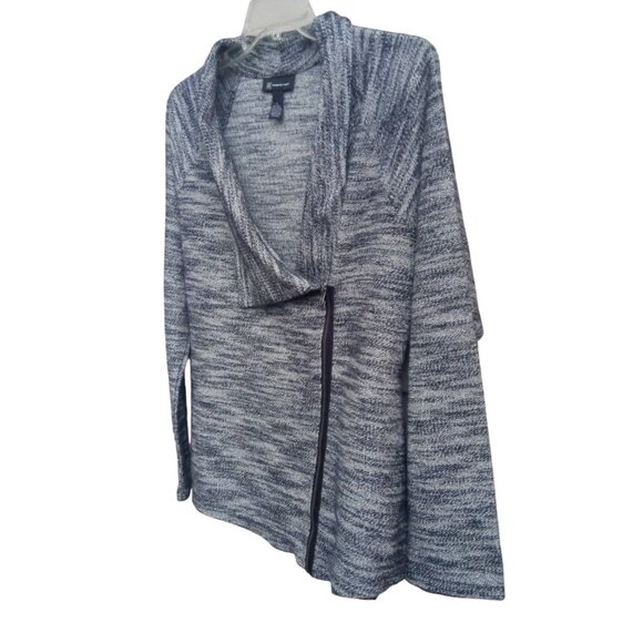 INC International Concepts shimmery zippered sweater sz XL - Picture 6 of 12